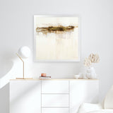 Shop Midas Touch (Square) Art Print-Abstract, Neutrals, Square, View All-framed painted poster wall decor artwork