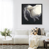Shop Metanoia II (Square) Canvas Art Print-Abstract, Black, Square, View All-framed wall decor artwork