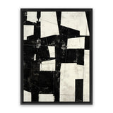 Shop Arrangement I Canvas Art Print-Abstract, Black, Neutrals, Portrait, Rectangle, View All-framed wall decor artwork