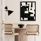 Shop Arrangement II Art Print-Abstract, Black, Neutrals, Portrait, Rectangle, View All-framed painted poster wall decor artwork