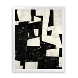 Shop Arrangement II Art Print-Abstract, Black, Neutrals, Portrait, Rectangle, View All-framed painted poster wall decor artwork