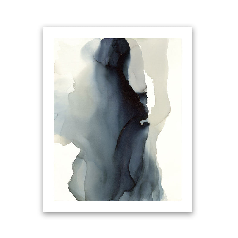 Shop The Perfect Place Art Print-Abstract, Blue, Portrait, Rectangle, View All-framed painted poster wall decor artwork