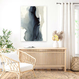 Shop The Perfect Place Canvas Art Print-Abstract, Blue, Portrait, Rectangle, View All-framed wall decor artwork