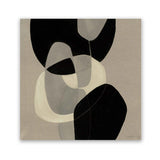 Shop Gravity III (Square) Art Print-Abstract, Black, Brown, Neutrals, Square, View All-framed painted poster wall decor artwork