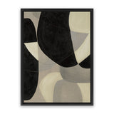 Shop Gravity IV Canvas Art Print-Abstract, Black, Neutrals, Portrait, Rectangle, View All-framed wall decor artwork