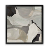 Shop Boulevard After Midnight III (Square) Art Print-Abstract, Grey, Neutrals, Square, View All-framed painted poster wall decor artwork