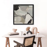 Shop Boulevard After Midnight III (Square) Art Print-Abstract, Grey, Neutrals, Square, View All-framed painted poster wall decor artwork