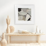 Shop Boulevard After Midnight III (Square) Art Print-Abstract, Grey, Neutrals, Square, View All-framed painted poster wall decor artwork