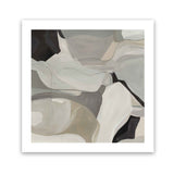 Shop Boulevard After Midnight III (Square) Art Print-Abstract, Grey, Neutrals, Square, View All-framed painted poster wall decor artwork