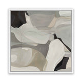 Shop Boulevard After Midnight III (Square) Canvas Art Print-Abstract, Grey, Neutrals, Square, View All-framed wall decor artwork