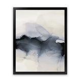 Shop Past Clouds II Blue Art Print-Abstract, Blue, Neutrals, Portrait, Rectangle, View All-framed painted poster wall decor artwork
