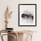Shop Past Clouds II Art Print-Abstract, Black, Grey, Neutrals, Portrait, Rectangle, View All-framed painted poster wall decor artwork