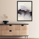 Shop Past Clouds II Canvas Art Print-Abstract, Black, Grey, Neutrals, Portrait, Rectangle, View All-framed wall decor artwork