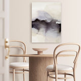 Shop Past Clouds II Canvas Art Print-Abstract, Black, Grey, Neutrals, Portrait, Rectangle, View All-framed wall decor artwork