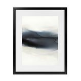Shop The Beyond Hours II Art Print-Abstract, Black, Portrait, Rectangle, View All, White-framed painted poster wall decor artwork