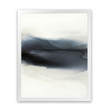 Shop The Beyond Hours II Art Print-Abstract, Black, Portrait, Rectangle, View All, White-framed painted poster wall decor artwork