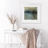 Shop Salty Air (Square) Art Print-Abstract, Blue, Green, Square, View All-framed painted poster wall decor artwork