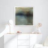 Shop Salty Air (Square) Art Print-Abstract, Blue, Green, Square, View All-framed painted poster wall decor artwork