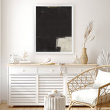 Shop Back Pocket I Art Print-Abstract, Black, Portrait, Rectangle, View All-framed painted poster wall decor artwork