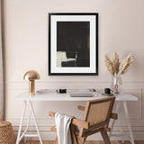 Shop Back Pocket II Art Print-Abstract, Black, Portrait, Rectangle, View All-framed painted poster wall decor artwork