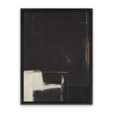 Shop Back Pocket II Canvas Art Print-Abstract, Black, Portrait, Rectangle, View All-framed wall decor artwork