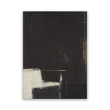 Shop Back Pocket II Canvas Art Print-Abstract, Black, Portrait, Rectangle, View All-framed wall decor artwork
