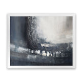 Shop Beyond Shadows I Art Print-Abstract, Blue, Horizontal, Landscape, Rectangle, View All-framed painted poster wall decor artwork