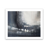 Shop Beyond Shadows I Art Print-Abstract, Blue, Horizontal, Landscape, Rectangle, View All-framed painted poster wall decor artwork