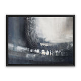 Shop Beyond Shadows I Canvas Art Print-Abstract, Blue, Horizontal, Landscape, Rectangle, View All-framed wall decor artwork