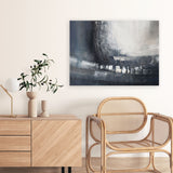 Shop Beyond Shadows I Canvas Art Print-Abstract, Blue, Horizontal, Landscape, Rectangle, View All-framed wall decor artwork