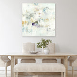 Shop Off The Wall (Square) Canvas Art Print-Abstract, Neutrals, Square, View All, Yellow-framed wall decor artwork