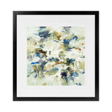 Shop Connection (Square) Art Print-Abstract, Blue, Green, Square, View All-framed painted poster wall decor artwork