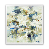 Shop Connection (Square) Art Print-Abstract, Blue, Green, Square, View All-framed painted poster wall decor artwork