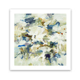 Shop Connection (Square) Art Print-Abstract, Blue, Green, Square, View All-framed painted poster wall decor artwork