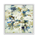 Shop Connection (Square) Canvas Art Print-Abstract, Blue, Green, Square, View All-framed wall decor artwork