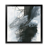 Shop Whats Happening I (Square) Art Print-Abstract, Black, Square, View All, WA, White-framed painted poster wall decor artwork