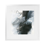 Shop Whats Happening I (Square) Art Print-Abstract, Black, Square, View All, WA, White-framed painted poster wall decor artwork