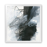 Shop Whats Happening I (Square) Art Print-Abstract, Black, Square, View All, WA, White-framed painted poster wall decor artwork