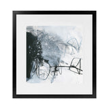 Shop Whats Happening III (Square) Art Print-Abstract, Black, Square, View All, WA, White-framed painted poster wall decor artwork