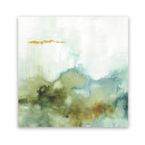 Shop My Greenhouse Abstract III (Square) Art Print-Abstract, Green, Square, View All, WA-framed painted poster wall decor artwork