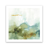 Shop My Greenhouse Abstract III (Square) Art Print-Abstract, Green, Square, View All, WA-framed painted poster wall decor artwork