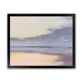 Shop Shore Art Print-Abstract, Horizontal, Purple, Rectangle, View All, WA-framed painted poster wall decor artwork