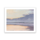 Shop Shore Art Print-Abstract, Horizontal, Purple, Rectangle, View All, WA-framed painted poster wall decor artwork