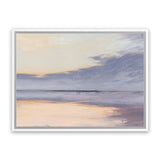 Shop Shore Canvas Art Print-Abstract, Horizontal, Purple, Rectangle, View All, WA-framed wall decor artwork