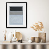 Shop Painted Weaving II FB Art Print-Abstract, Grey, Portrait, Rectangle, View All, WA-framed painted poster wall decor artwork
