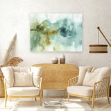 Shop My Greenhouse Abstract I Canvas Art Print-Abstract, Blue, Green, Horizontal, Rectangle, View All, WA-framed wall decor artwork