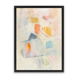 Shop Let Them Eat Cake Crop Canvas Art Print-Abstract, Orange, Portrait, Rectangle, View All, WA, Yellow-framed wall decor artwork