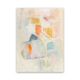 Shop Let Them Eat Cake Crop Canvas Art Print-Abstract, Orange, Portrait, Rectangle, View All, WA, Yellow-framed wall decor artwork