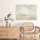 Shop Sky and Sand Canvas Art Print-Abstract, Horizontal, Neutrals, Rectangle, View All, WA-framed wall decor artwork