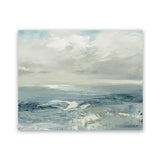 Shop Waves Art Print-Abstract, Blue, Horizontal, Rectangle, View All, WA-framed painted poster wall decor artwork